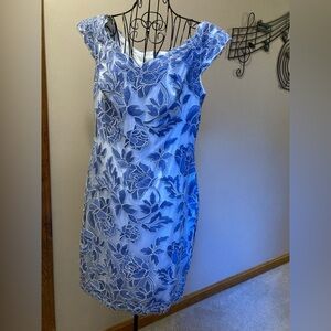 TADASHI SHOJI PETITE Farrah dress in size 12P